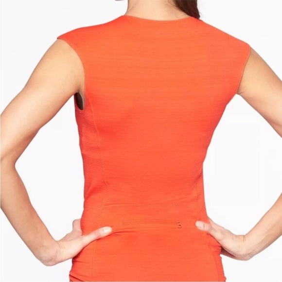 Athleta Pacifica Wrap Front Tank | Vermillion | XS - Picture 2 of 14